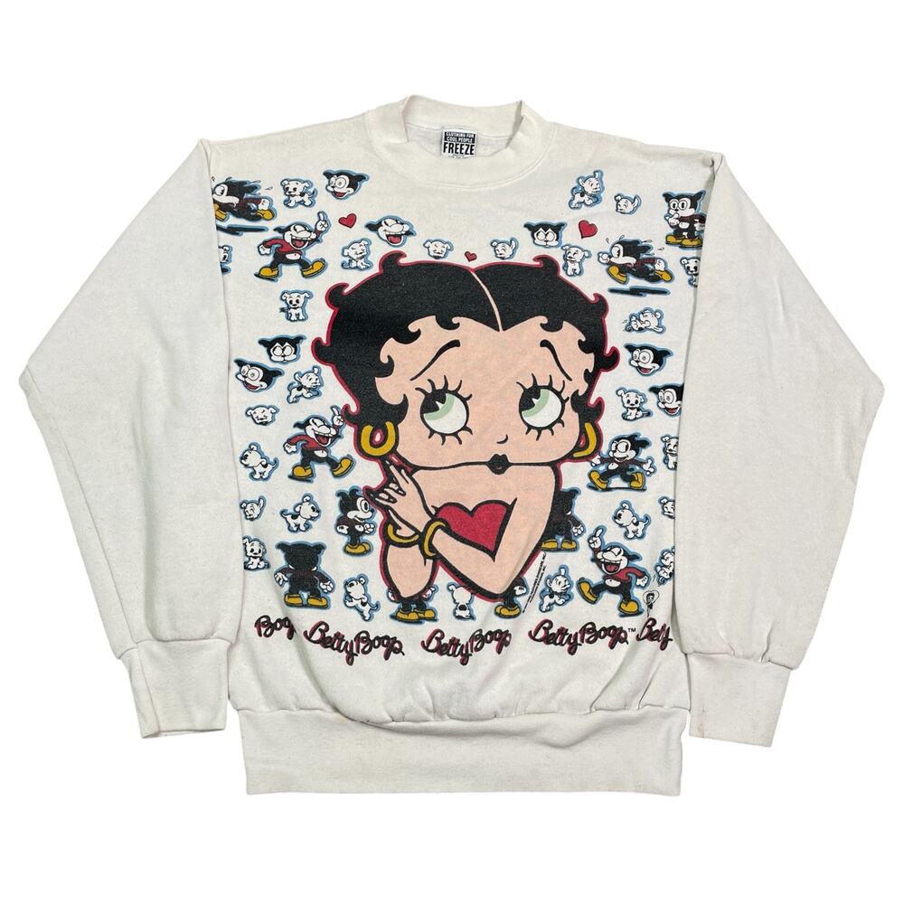 Vintage 90s Freeze Betty Boop Crewneck Sweatshirt